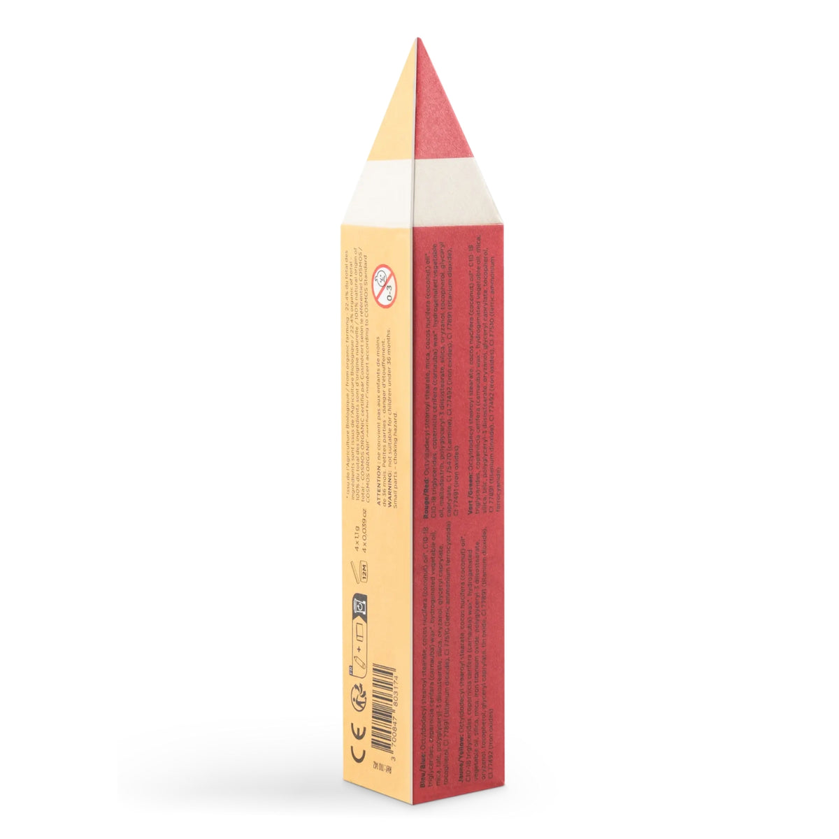 Slim Pencils - Yellow/Green/Blue/Red