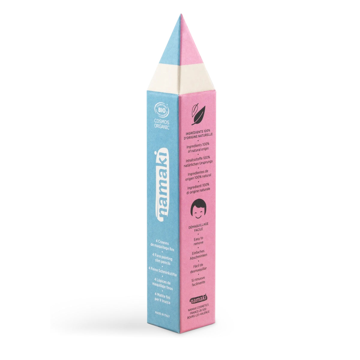 Slim Pencils - Yellow/Pink/Turquoise/White
