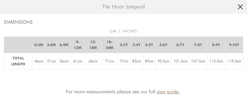 The Noor Jumpsuit | Cinnamon - (kun 4-5 år igjen på lager)