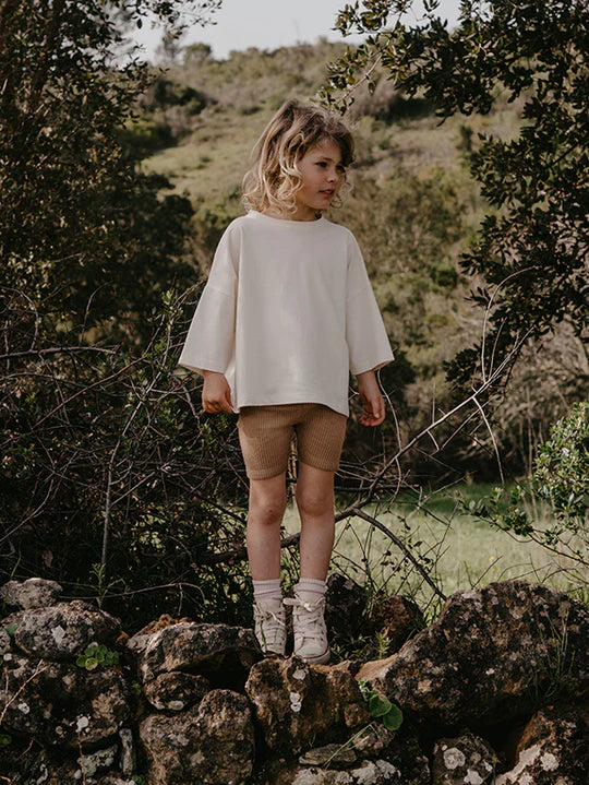 The Biker Short - Clay