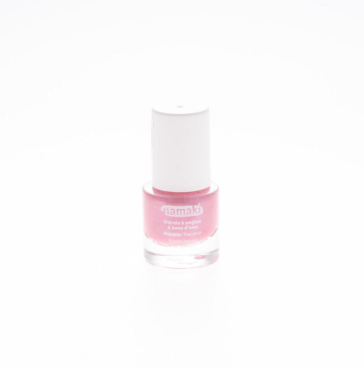 Vannbasert neglelakk - Pink Glitter