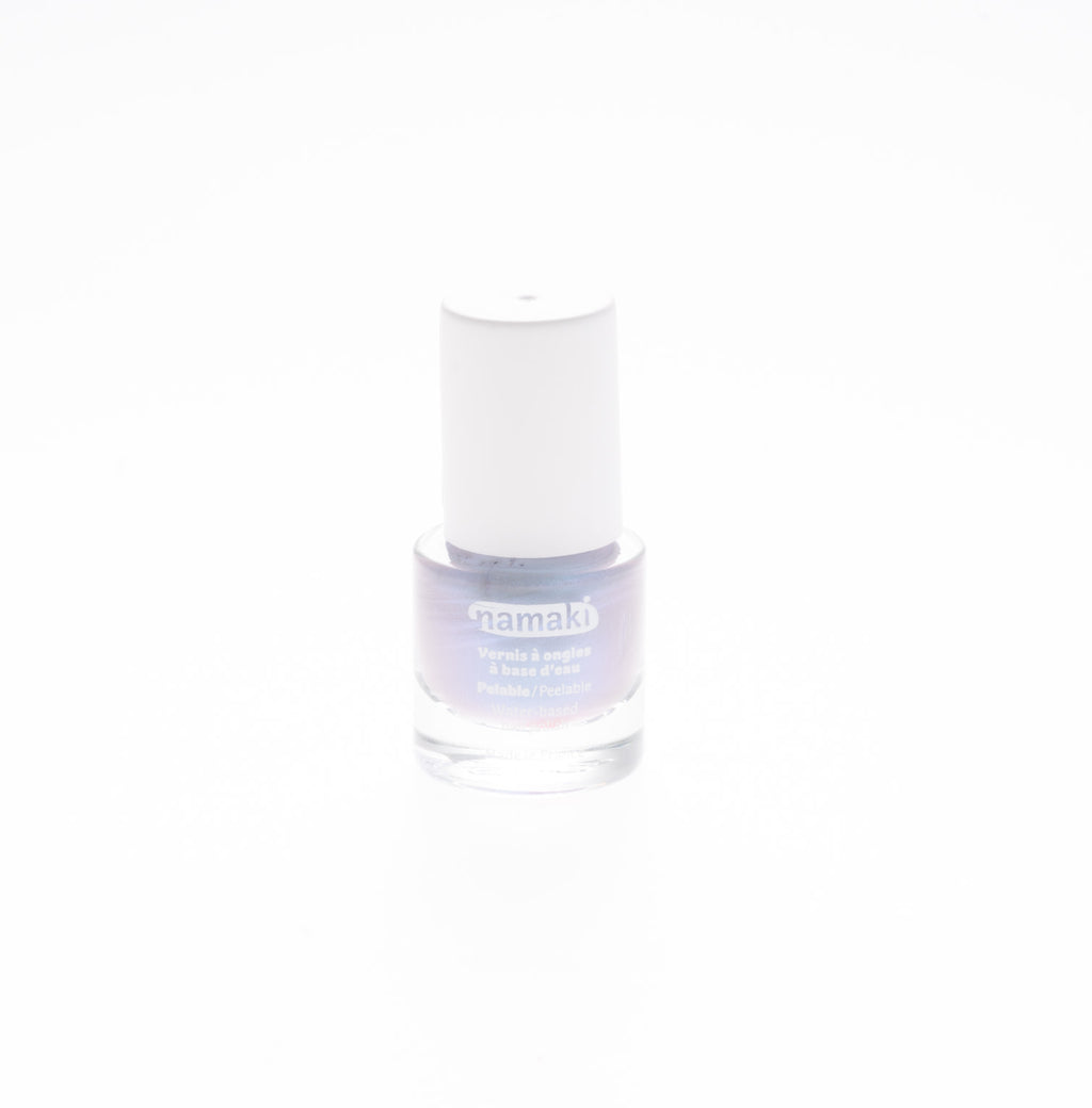 Vannbasert neglelakk - Blue Silver