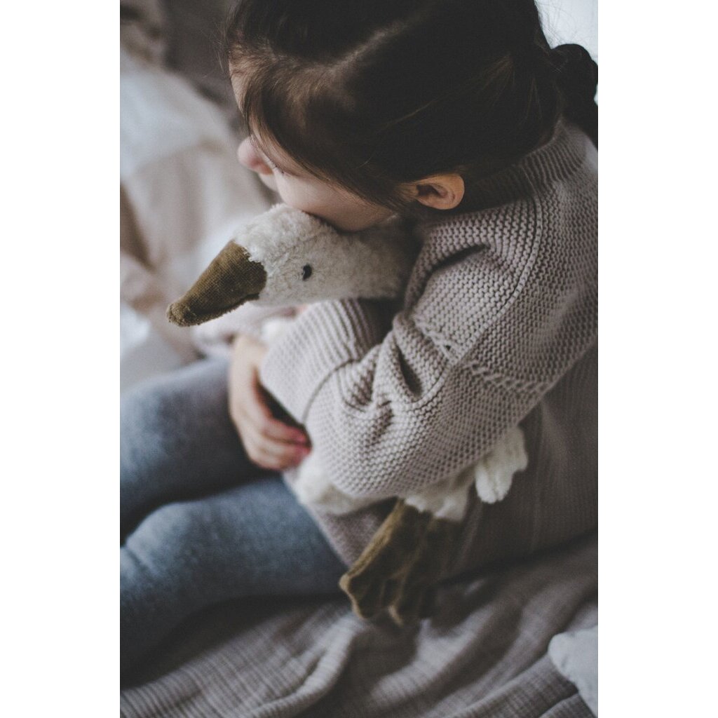 Senger Naturwelt | Cuddly Gås, liten - hvit