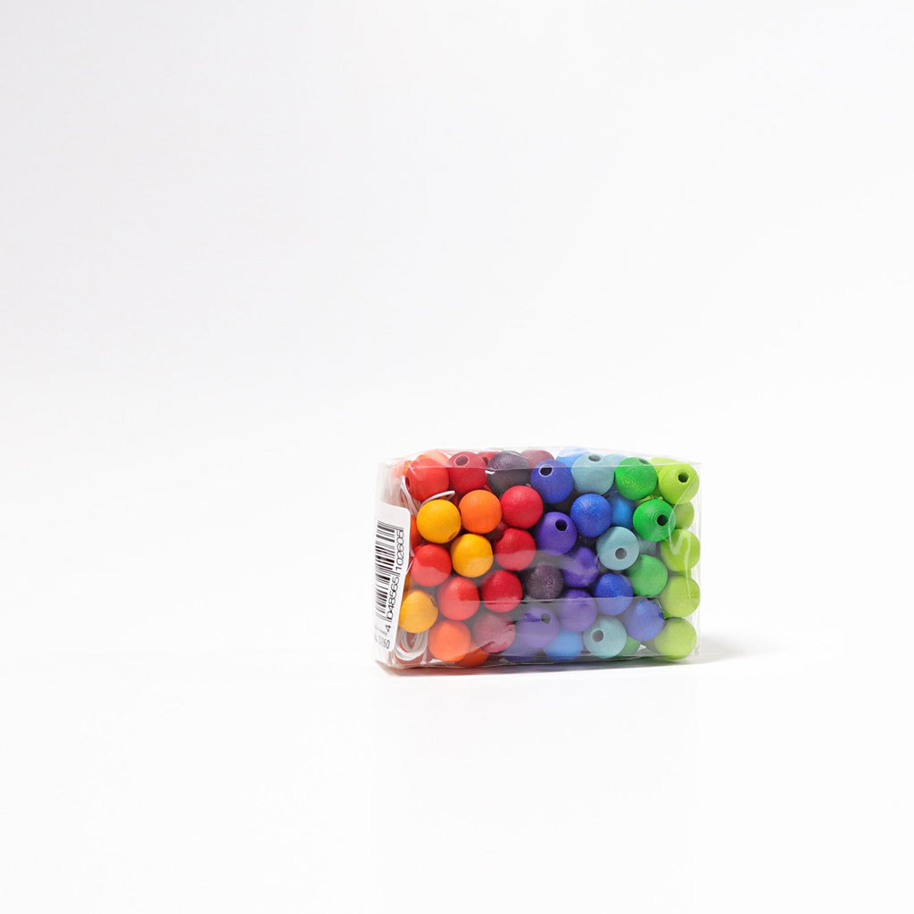 Små treperler 120 stk – Regnbue