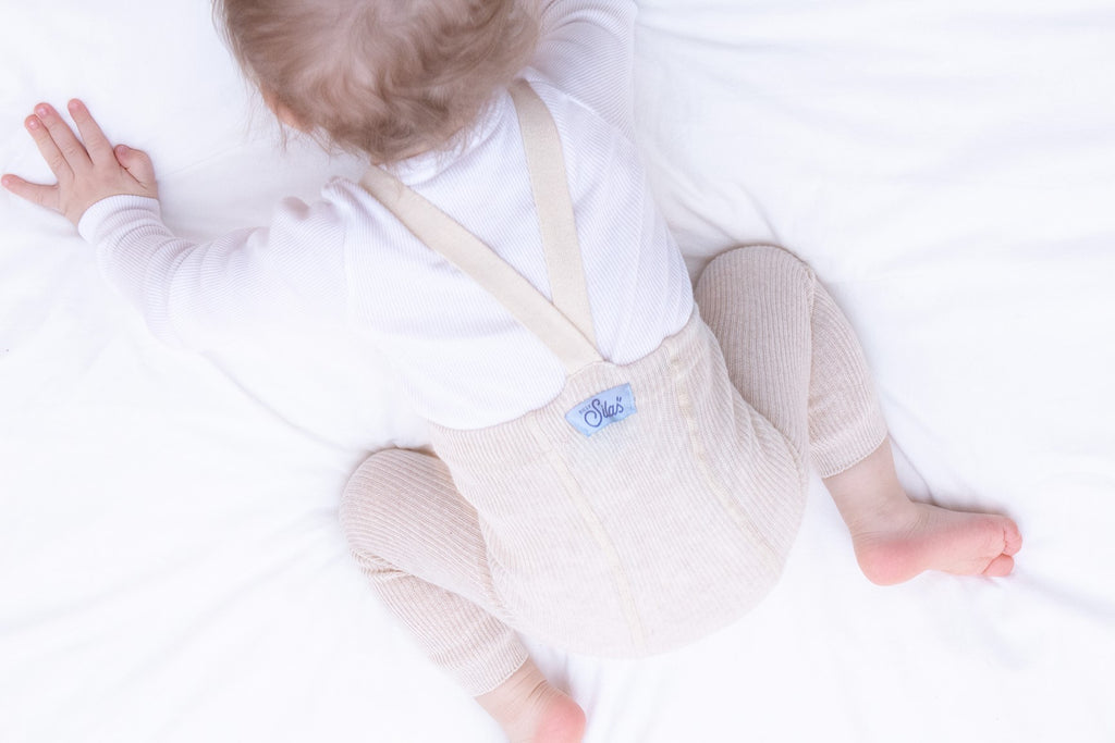 Footless Cotton Tights - Cream Blend