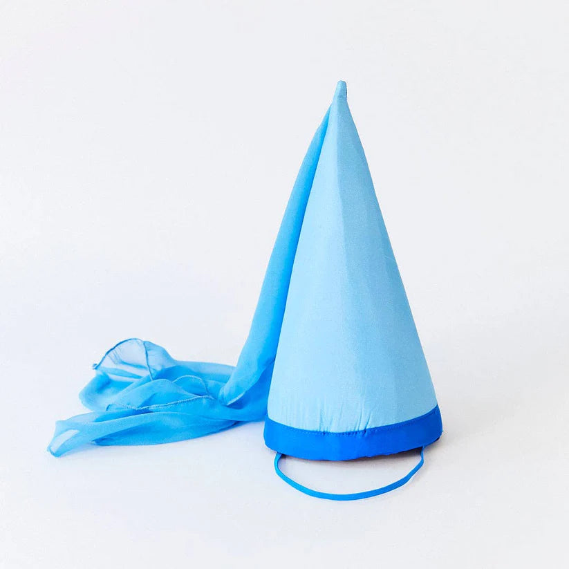 Prinsessehatt - Blå