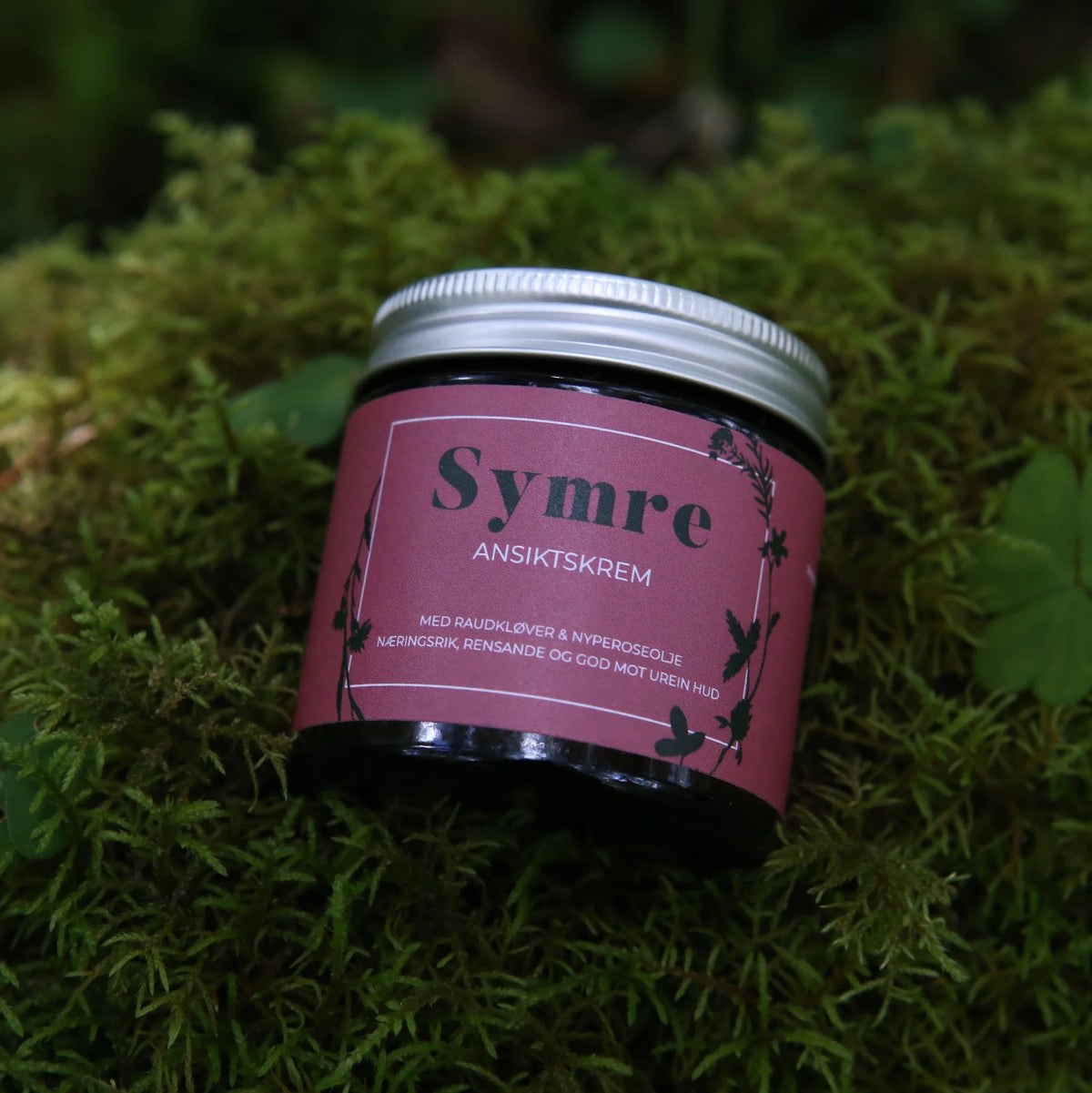 Ansiktskrem - Raudkløver og nyperoseolje 60ml