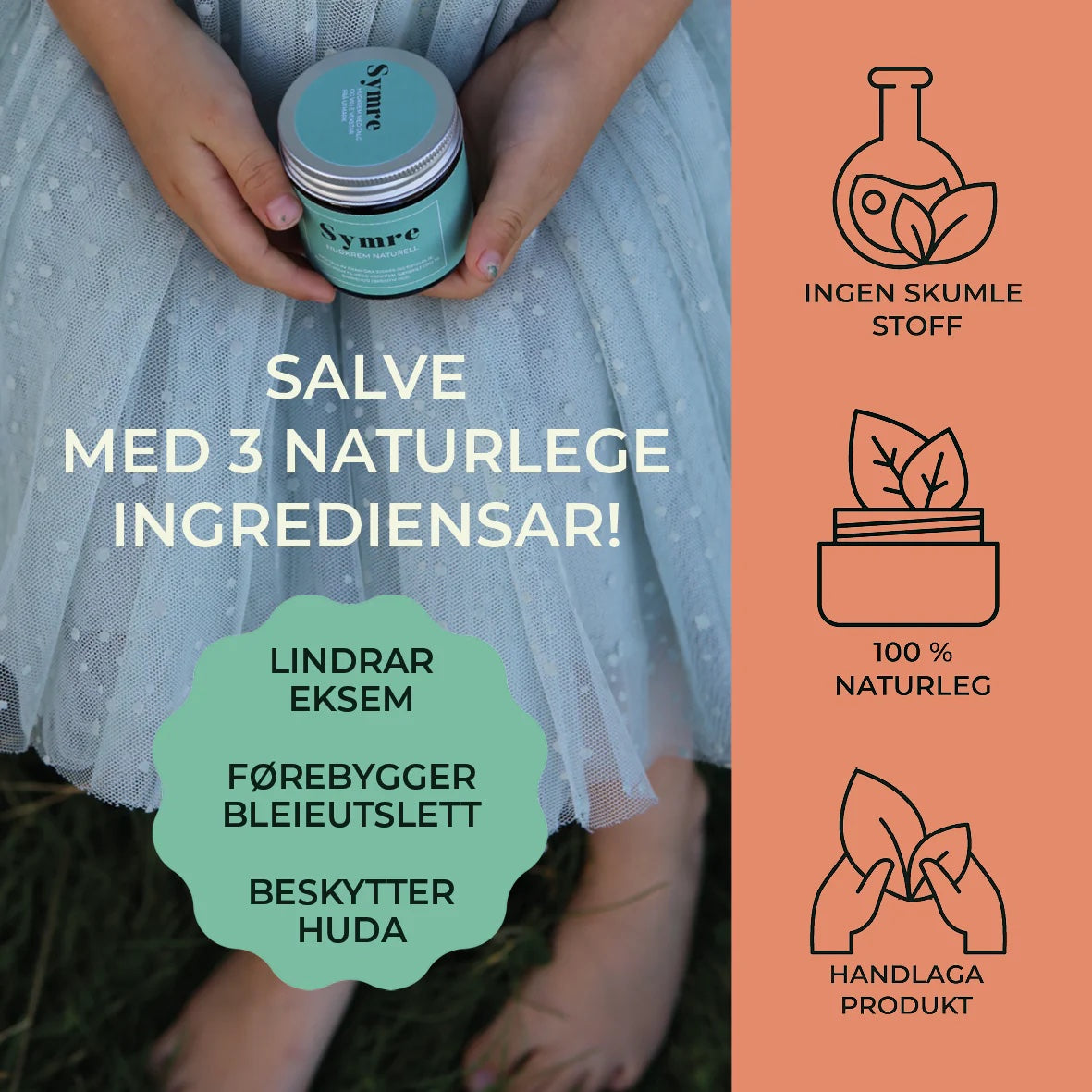 Hudkrem - Naturell 60ml