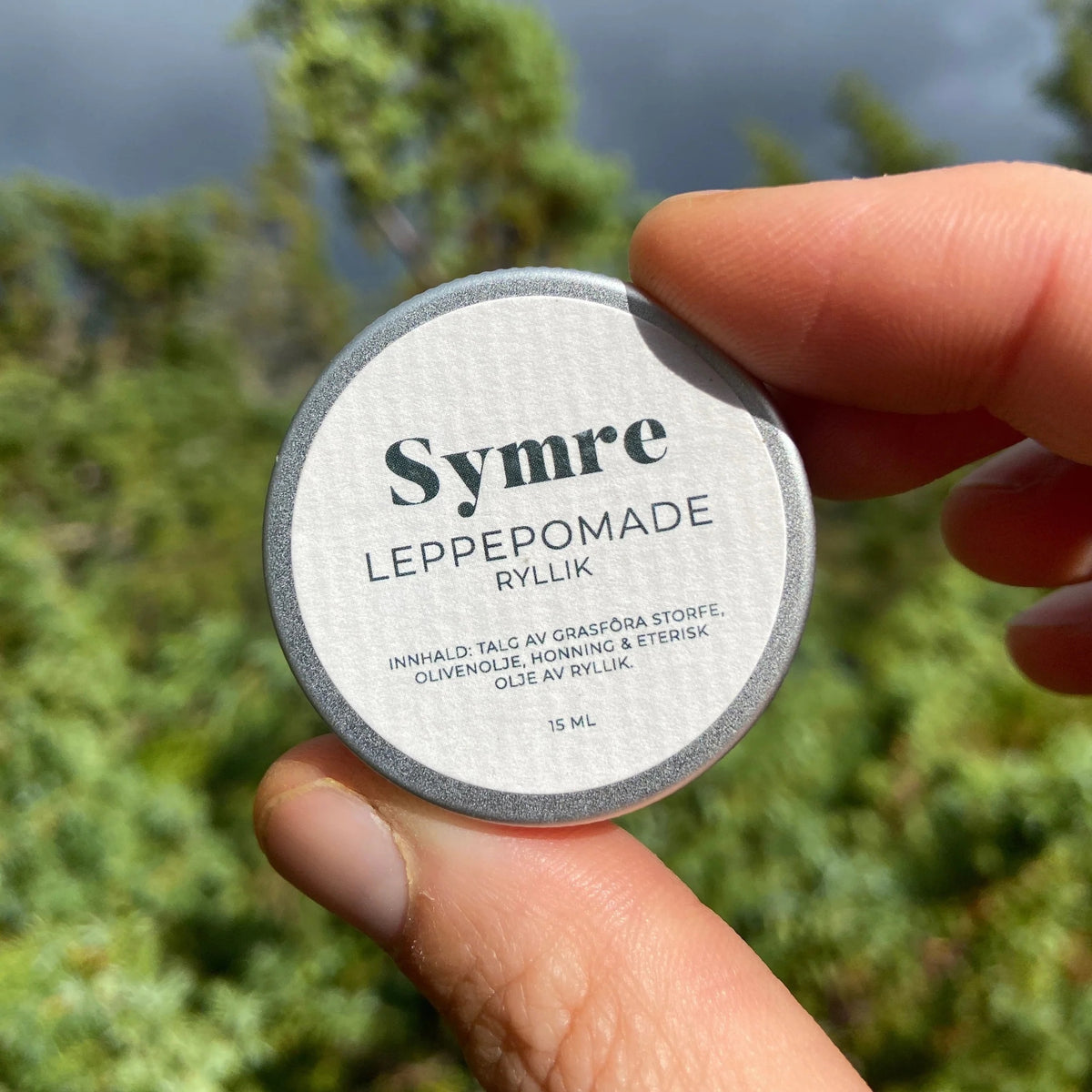 Leppepomade - ryllik og mynte 15ml