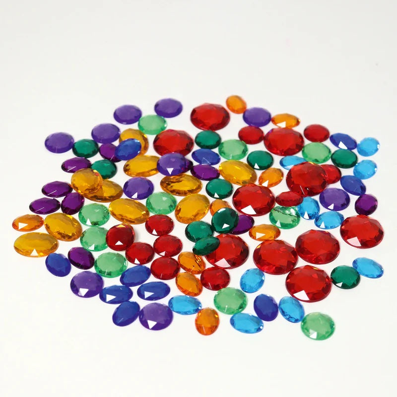 100 akryl glitterstener