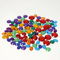 100 akryl glitterstener