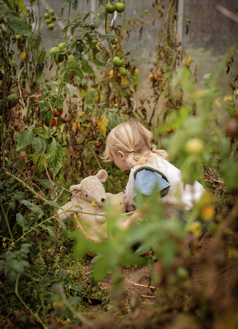 Senger Naturwelt | Cuddly bjørn, stor - Linen