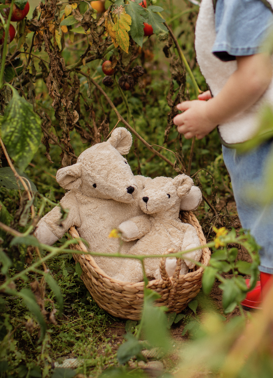 Senger Naturwelt | Cuddly bjørn, stor - Linen