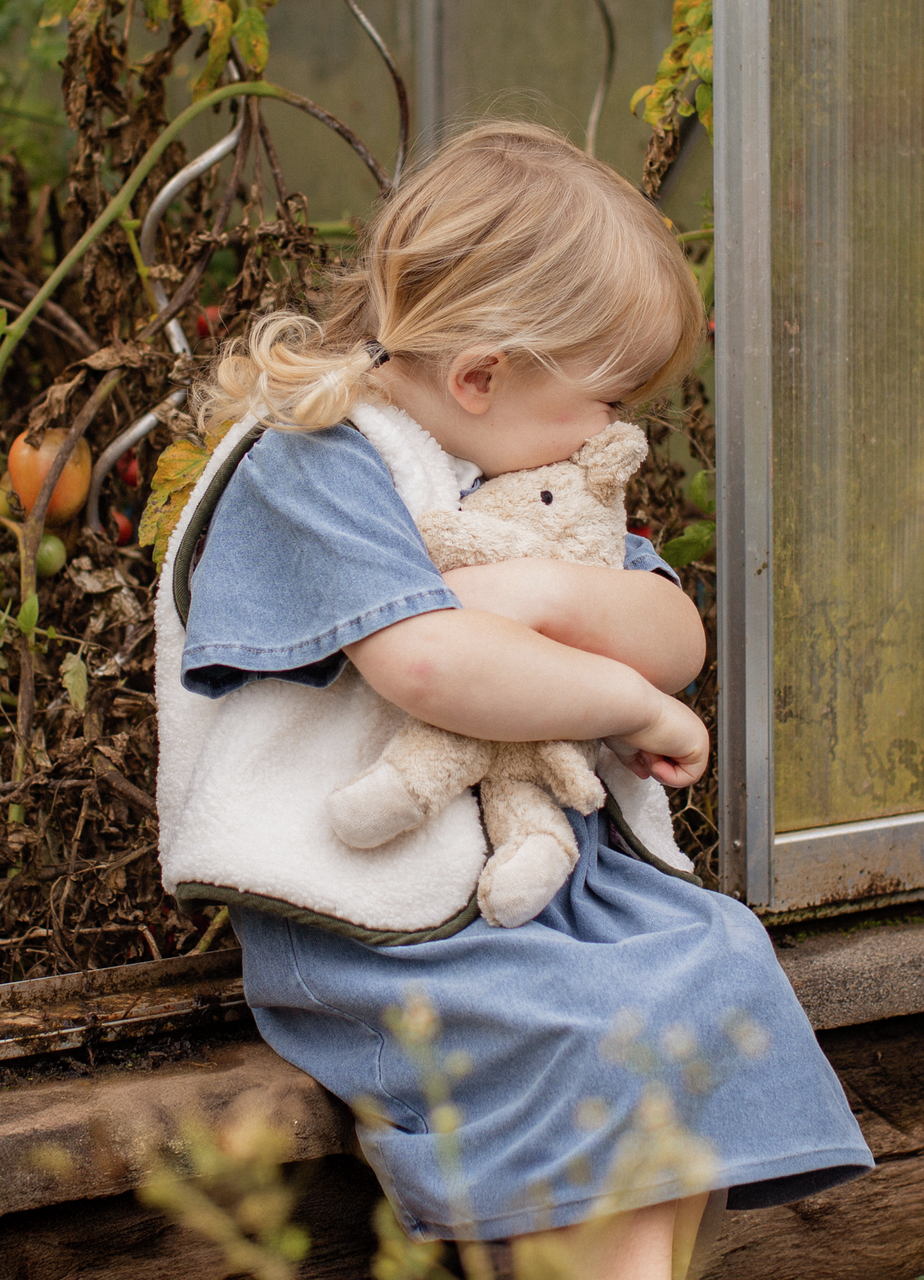 Senger Naturwelt | Cuddly bjørn, liten - Linen