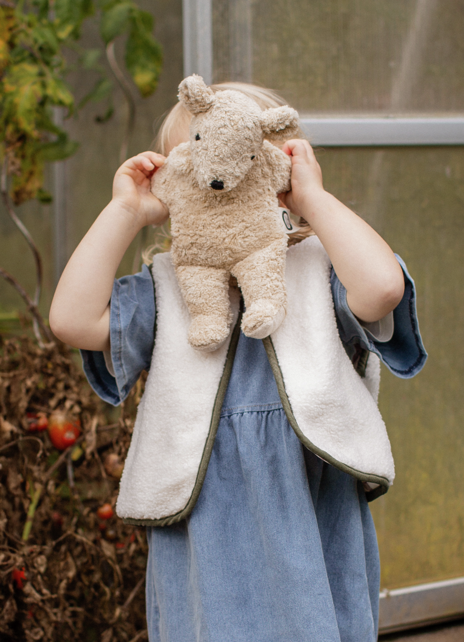 Senger Naturwelt | Cuddly bjørn, liten - Linen