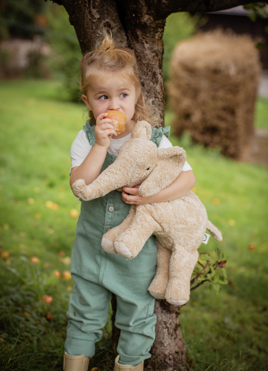 Senger Naturwelt | Cuddly elefant, stor - Linen