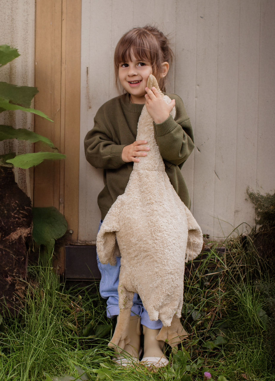 Senger Naturwelt | Cuddly gås, stor - Linen