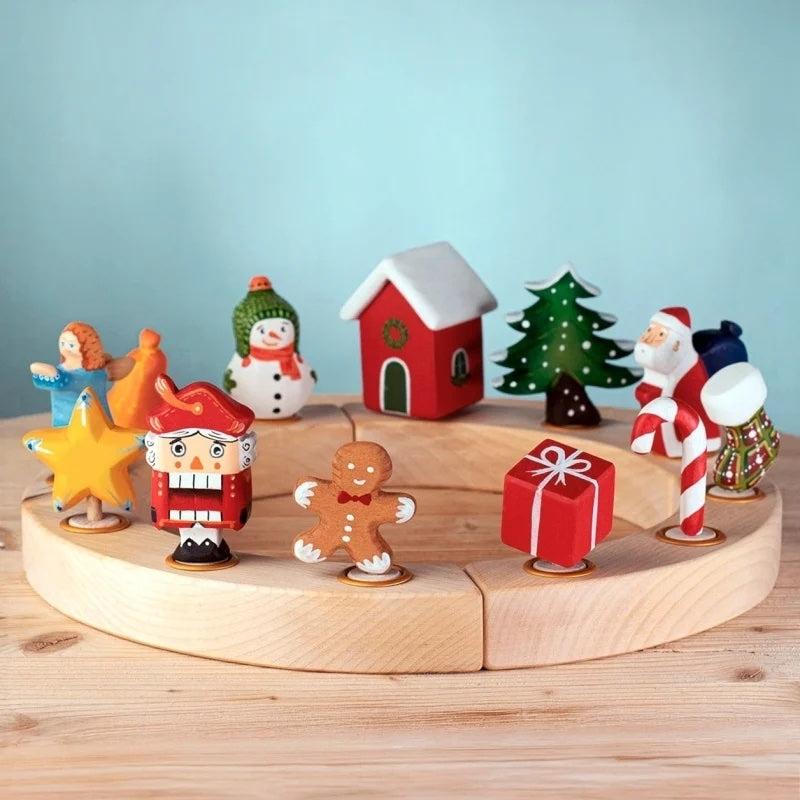 Bumbu’s bursdagsring med julemotiver