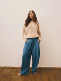 The Chambray Denim Trouser