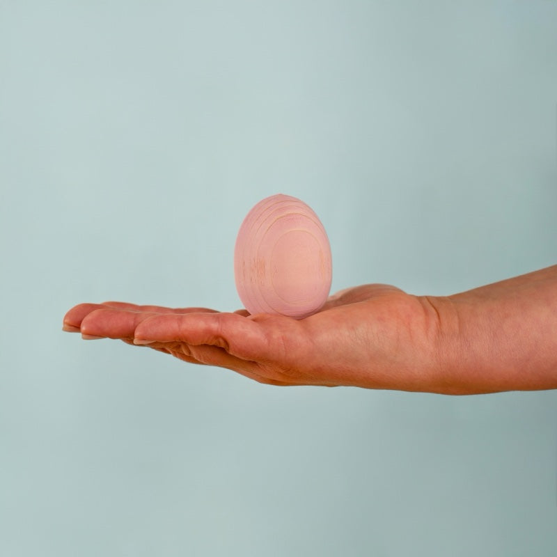 Bumbu’s rosa påskeegg til bursdagsring