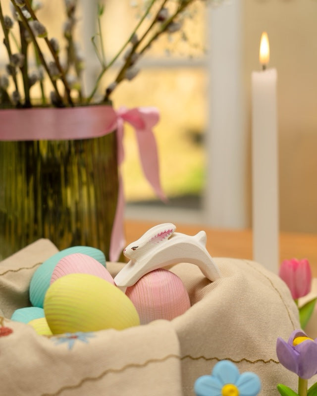Bumbu’s rosa påskeegg til bursdagsring