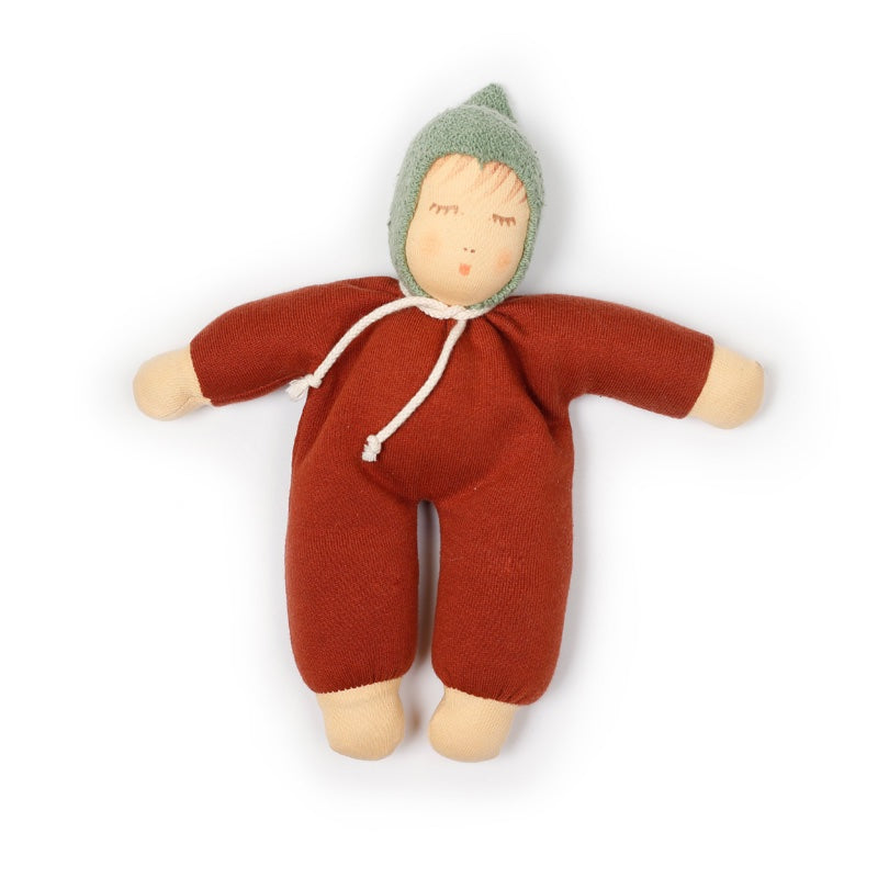 Valnøttbaby beige 22cm