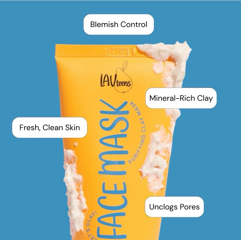 Lav TEEN - Let’s clay! Face mask