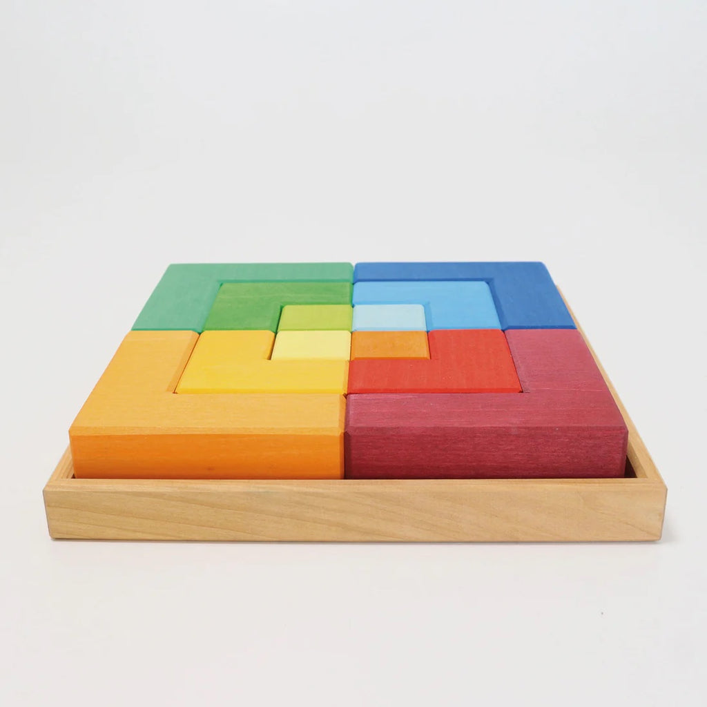 Stor fargerik kvadrat