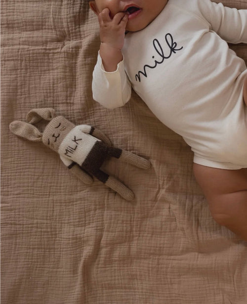 BUNNY SOFT TOY - MILK