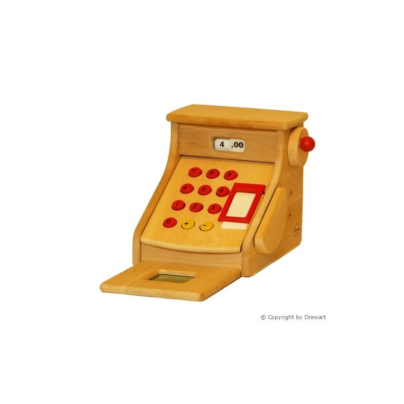 Kassaapparat med kortleser og strekkodeleser