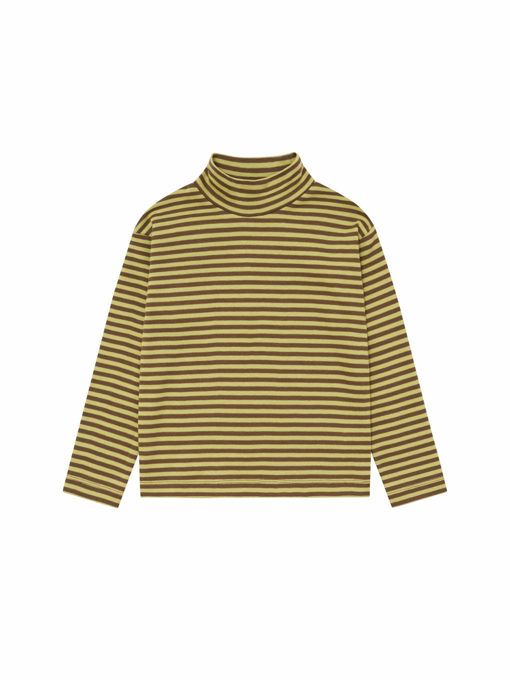 CHICORY STRIPES TURTLE NECK TOP