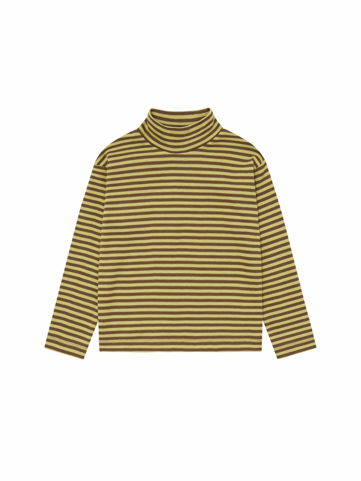 CHICORY STRIPES TURTLE NECK TOP