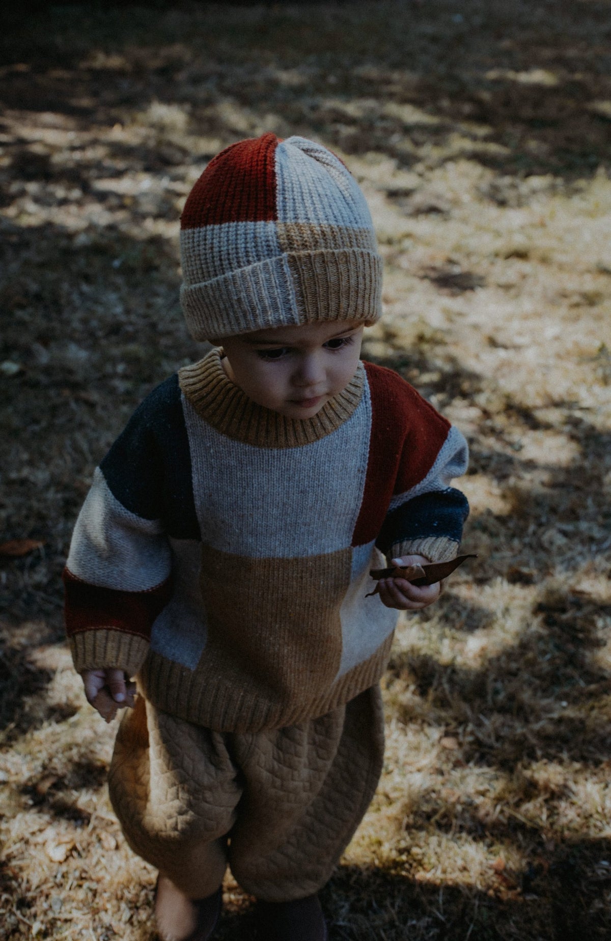 SEED QUILT BARREL PANTS