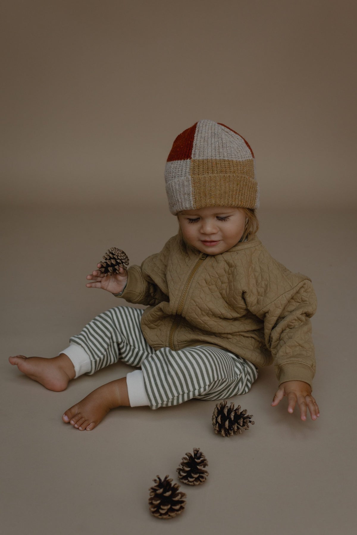 PATCHWORK BEANIE