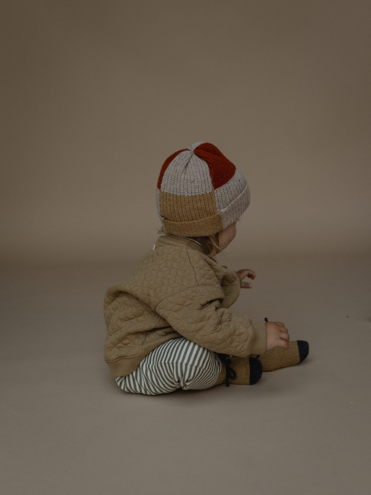PATCHWORK BEANIE