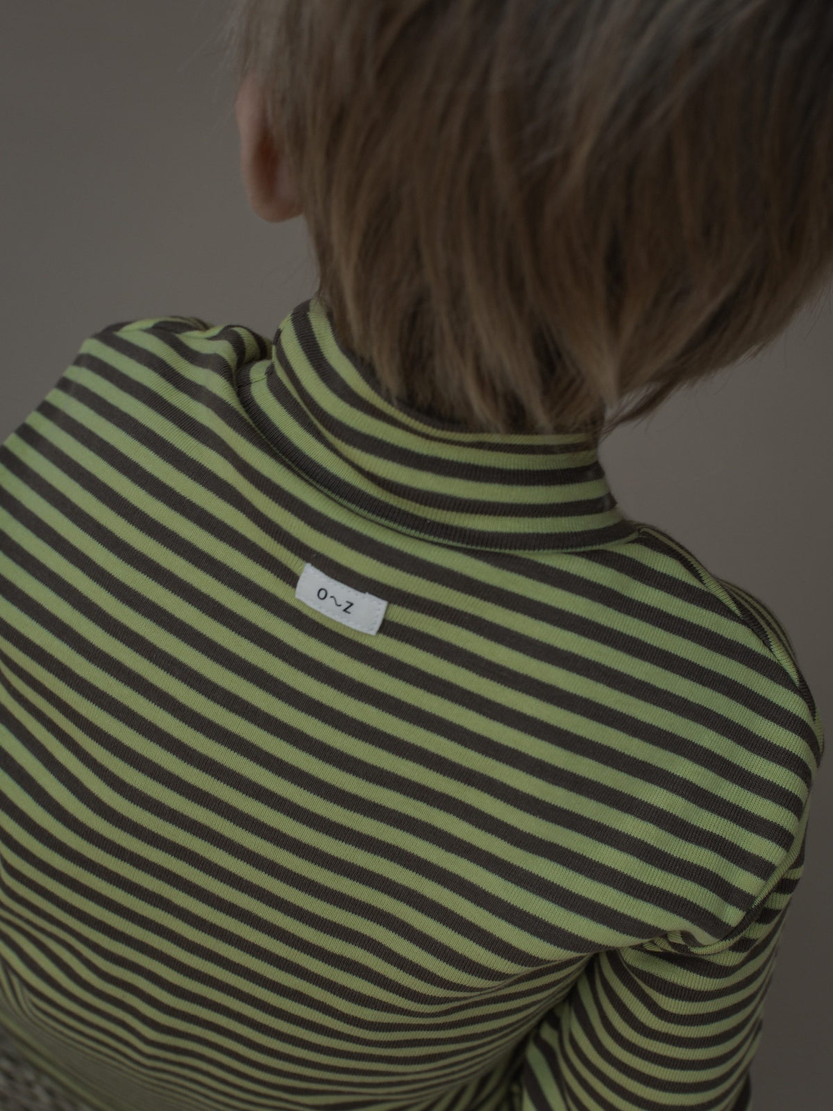 CHICORY STRIPES TURTLE NECK TOP