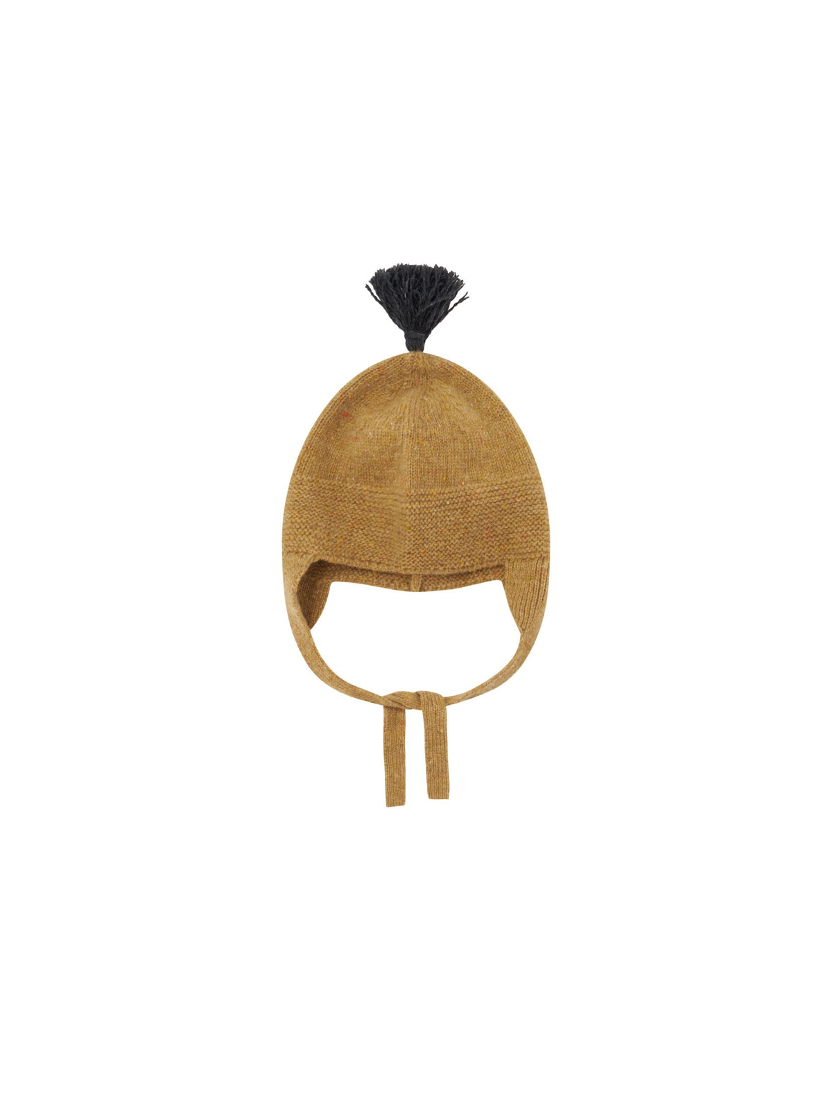COCOON CONTRAST TASSEL HAT