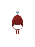 PAPRIKA CONTRAST TASSEL HAT