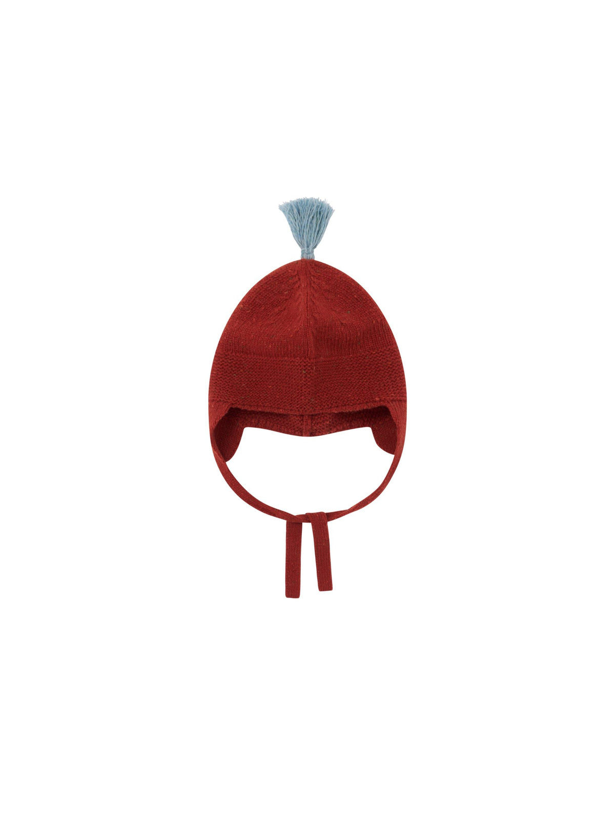 PAPRIKA CONTRAST TASSEL HAT