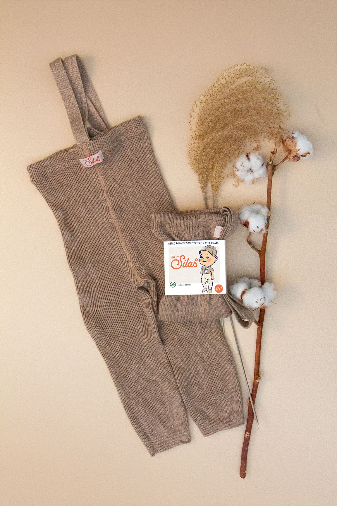 Roomy Footless Tights - Peanut Blend