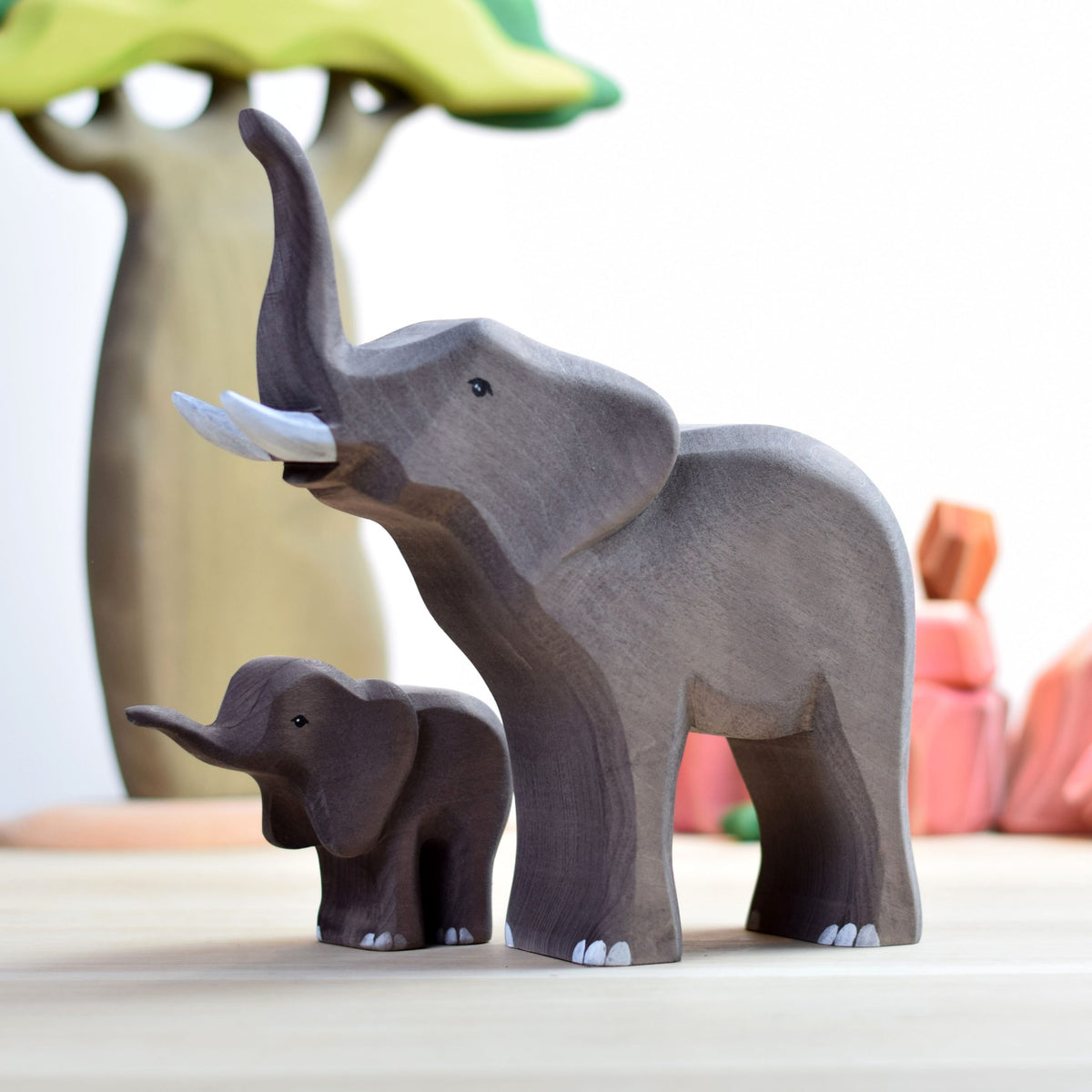 Elefant-familie
