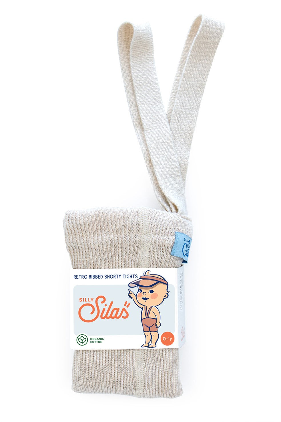 Shorty Cotton Tights - Cream Blend