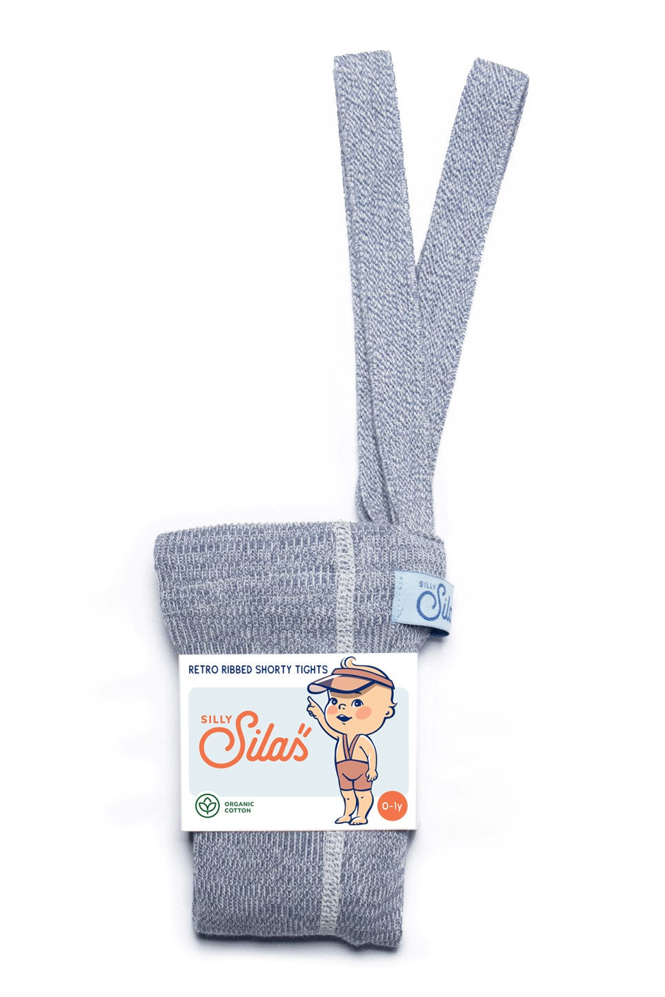 Shorty Cotton Tights - Marshmallow Sky