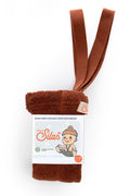 Teddy Warmy Footless Cotton Tights - Cinnamon